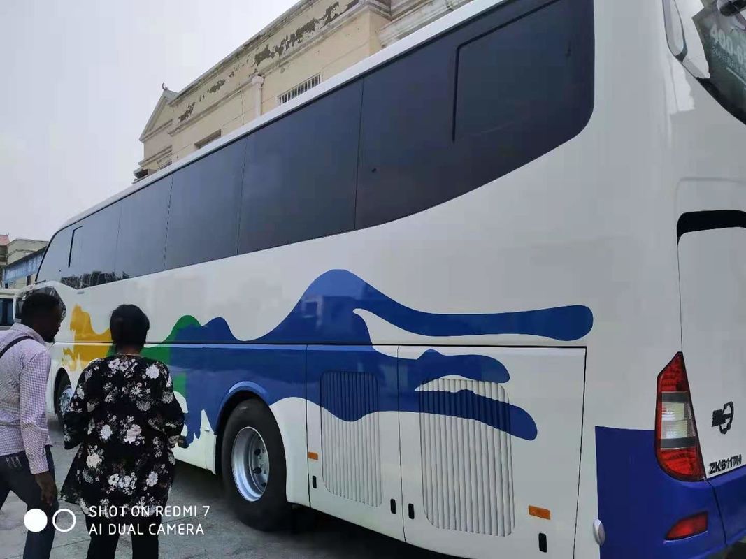 53 Seats Used Yutong ZK6117 Bus Used Coach Bus 2012 Year Diesel Engine NO Accident
