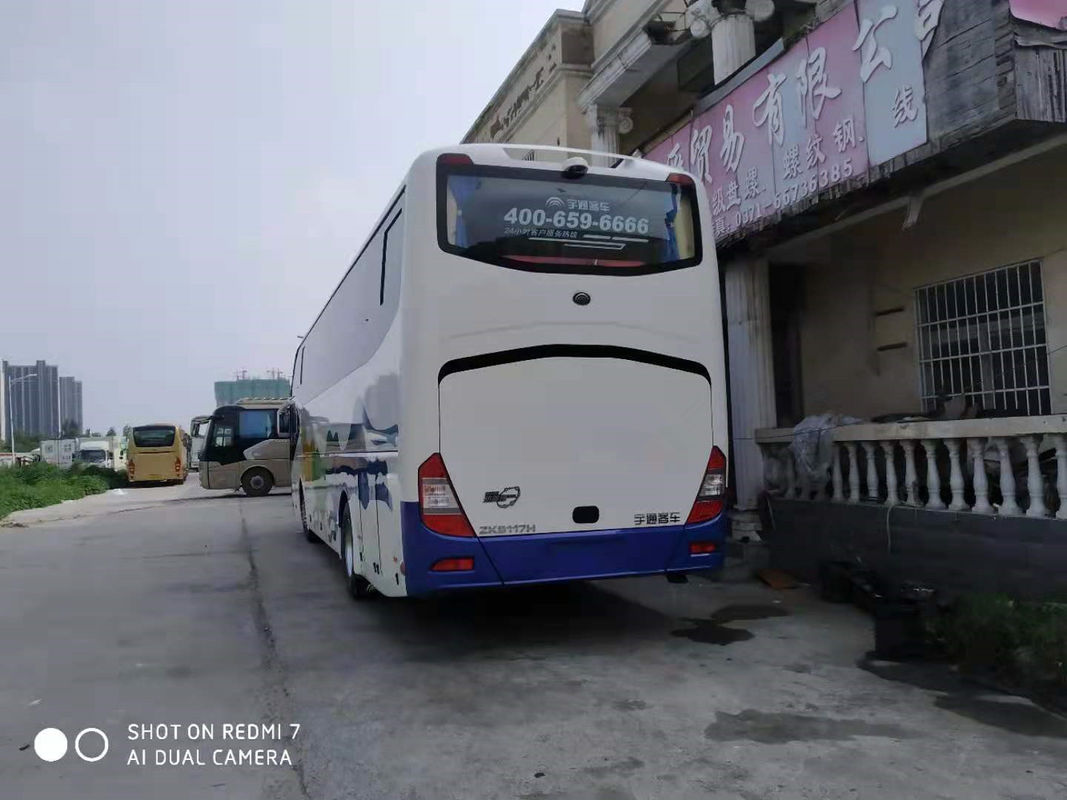 53 Seats Used Yutong ZK6117 Bus Used Coach Bus 2012 Year Diesel Engine NO Accident
