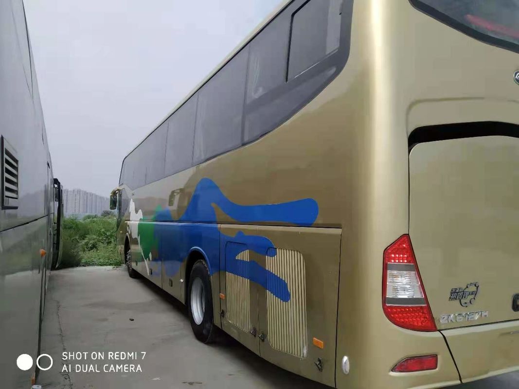 55 Seats Used Yutong ZK6127 Bus Used Coach Bus 2012 Year Diesel Engine In Good Condition