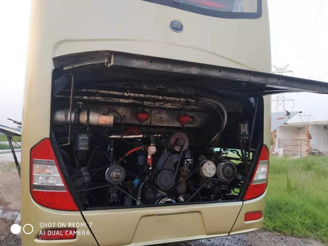 55 Seats Used Yutong ZK6127 Bus Used Coach Bus 2012 Year Diesel Engine In Good Condition