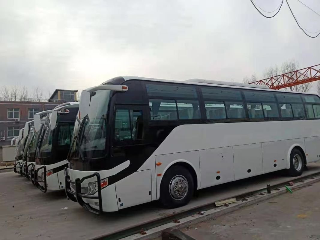 2012 Year Diesel Used Yutong Buses 51 Seats Zk6110 White Color With Bumper