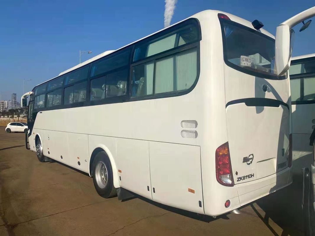 2012 Year Diesel Used Yutong Buses 51 Seats Zk6110 White Color With Bumper