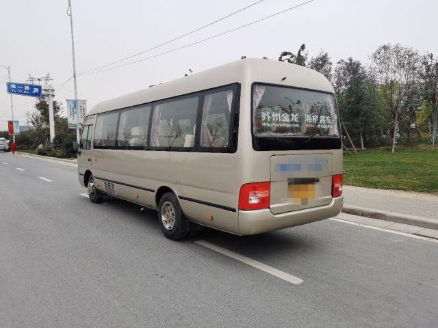 2015 Year 10 Seats Used Higer Coaster Bus , Used Mini Bus Coaster Bus 86kw With Luxury Seats For Business