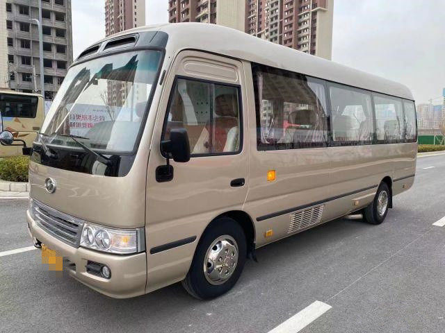 2015 Year 10 Seats Used Higer Coaster Bus , Used Mini Bus Coaster Bus 86kw With Luxury Seats For Business