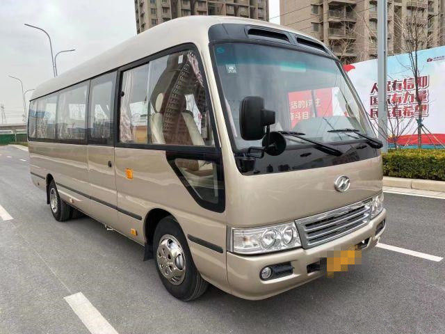 2015 Year 10 Seats Used Higer Coaster Bus , Used Mini Bus Coaster Bus 86kw With Luxury Seats For Business