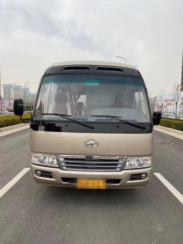 2015 Year 10 Seats Used Higer Coaster Bus , Used Mini Bus Coaster Bus 86kw With Luxury Seats For Business