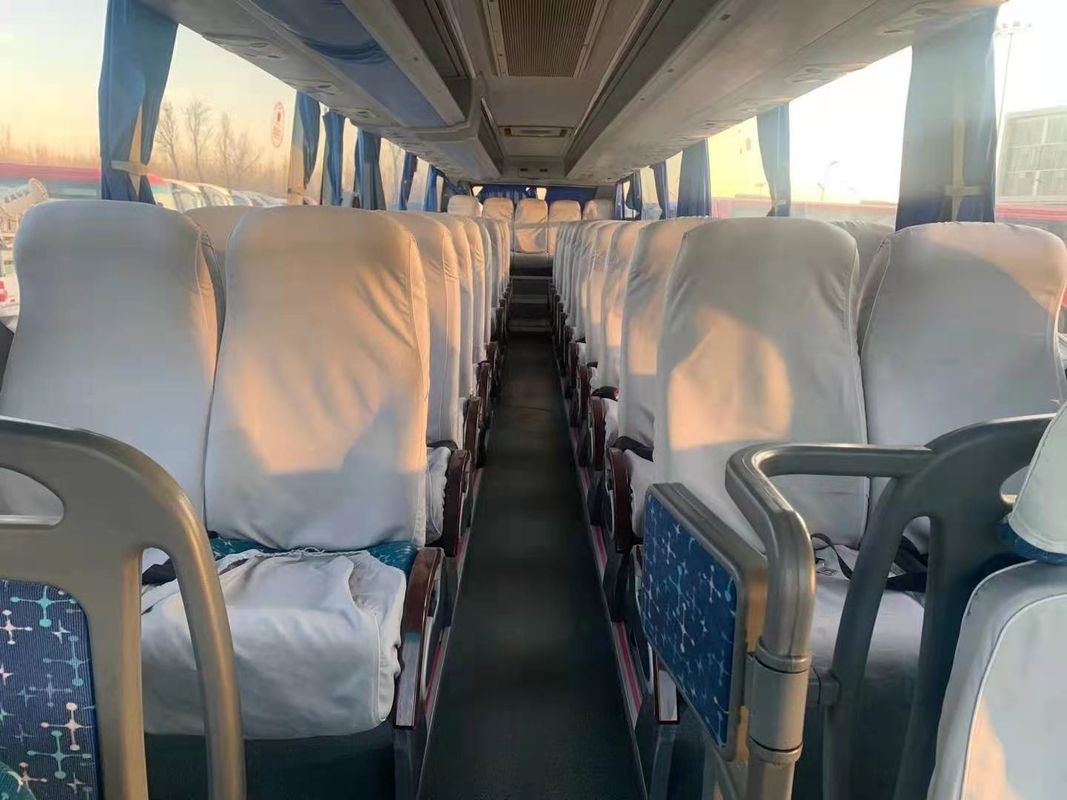 2012 Year 53 Seats Used ZHONGTONG Coach Bus LCK6125H With Air Conditioner For Tourism
