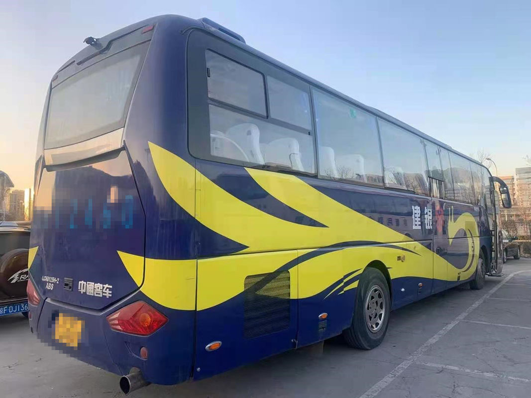 2012 Year 53 Seats Used ZHONGTONG Coach Bus LCK6125H With Air Conditioner For Tourism