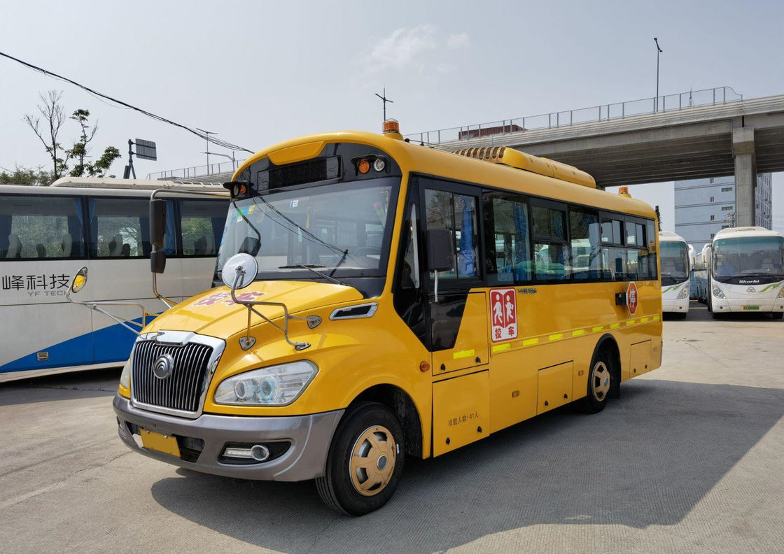 41 Seats 2014 Year Used Yutong Buses ZK6729D Diesel Engine Used School Bus LHD Driver Steering No Accident