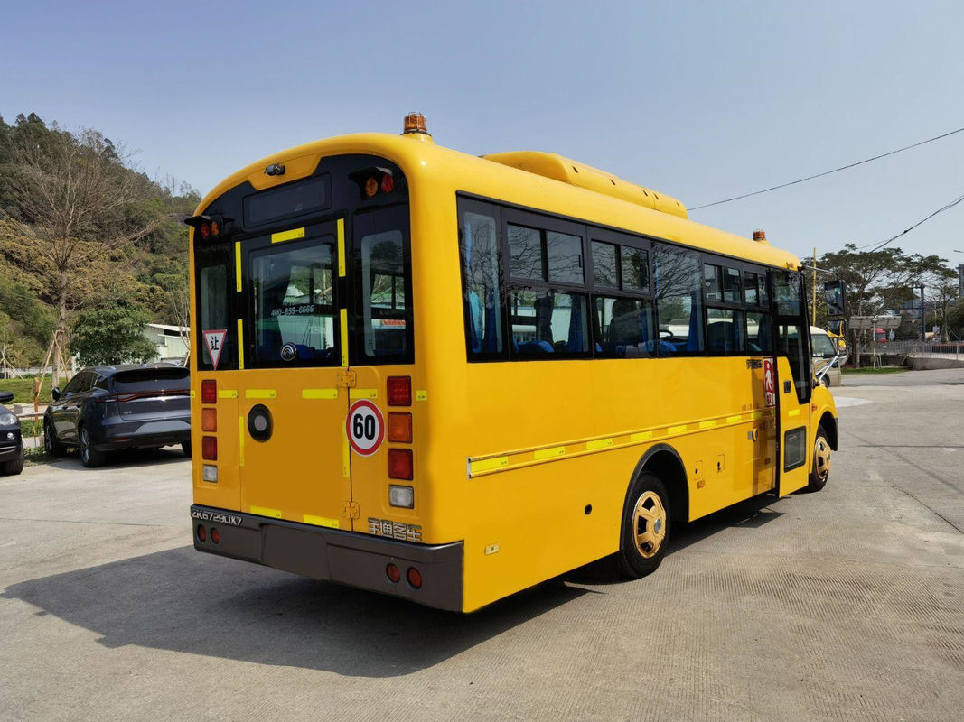 41 Seats 2014 Year Used Yutong Buses ZK6729D Diesel Engine Used School Bus LHD Driver Steering No Accident