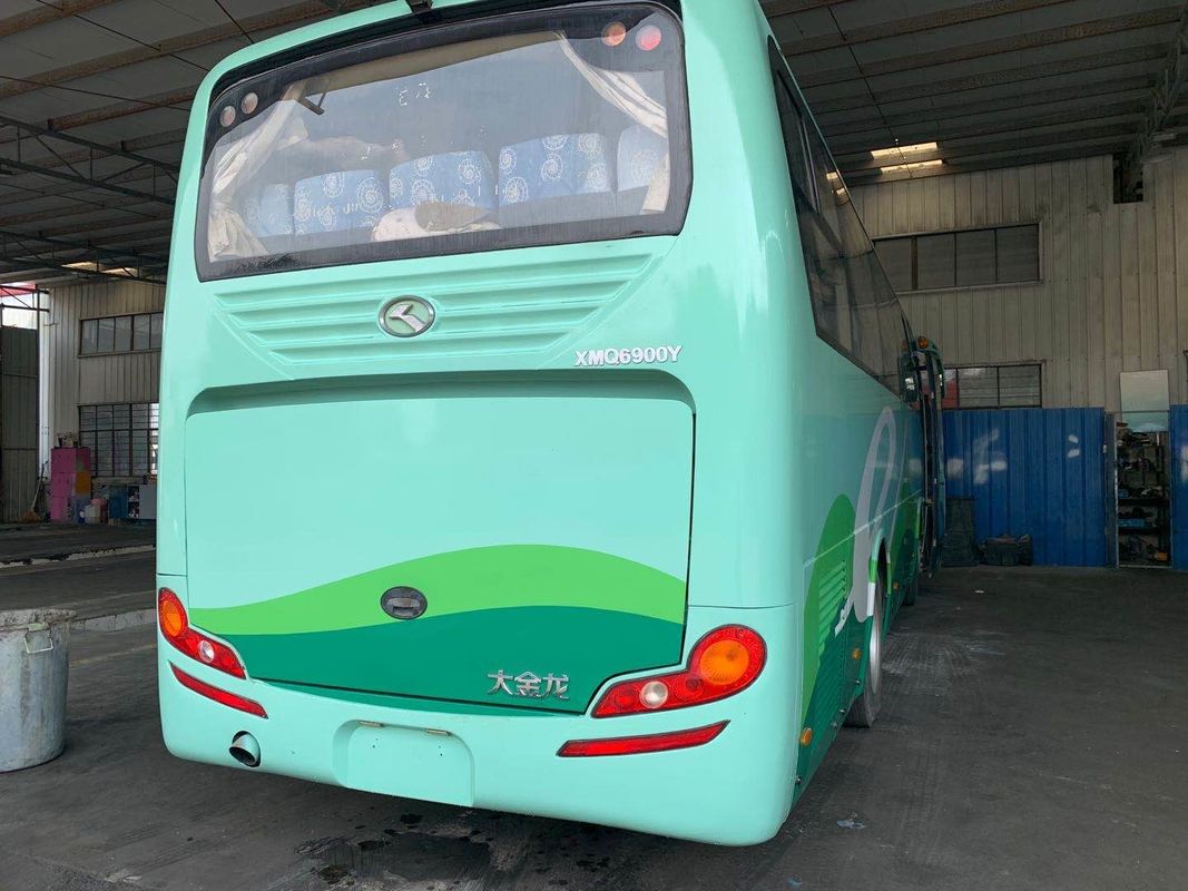 Renew 2012 Year Used King Long XMQ6900 Coach Bus 39 Seats Used Bus Diesel Engine No Accident LHD Bus