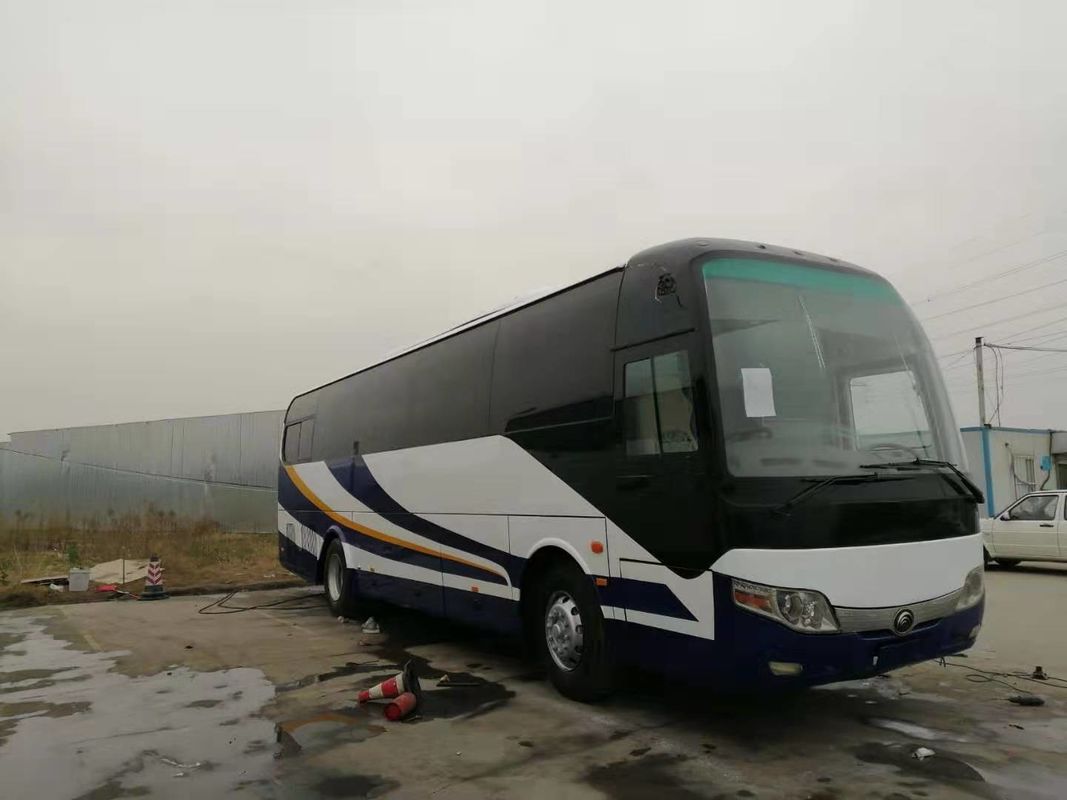 47 Seats Used Yutong ZK6107 Bus Used Coach Bus 2014 Year 100km/H Steering RHD