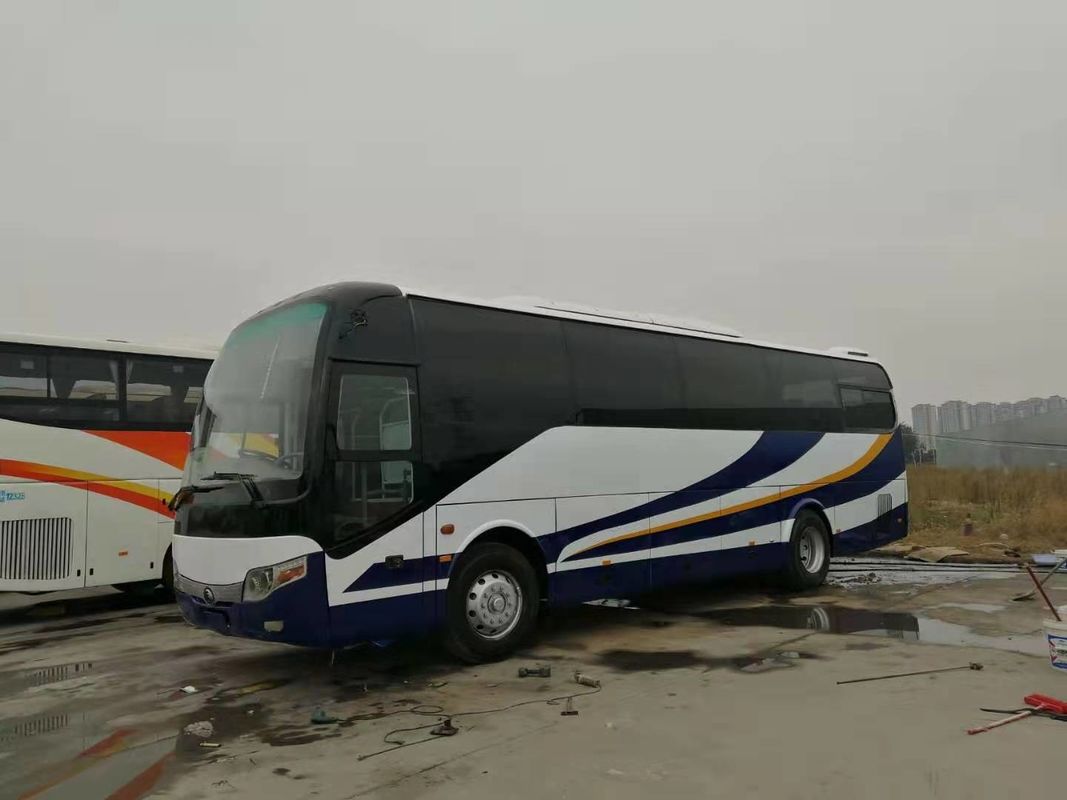 47 Seats Used Yutong ZK6107 Bus Used Coach Bus 2014 Year 100km/H Steering RHD