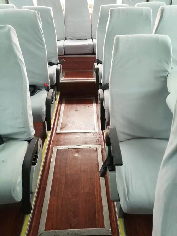 47 Seats Used Yutong ZK6107 Bus Used Coach Bus 2014 Year 100km/H Steering RHD