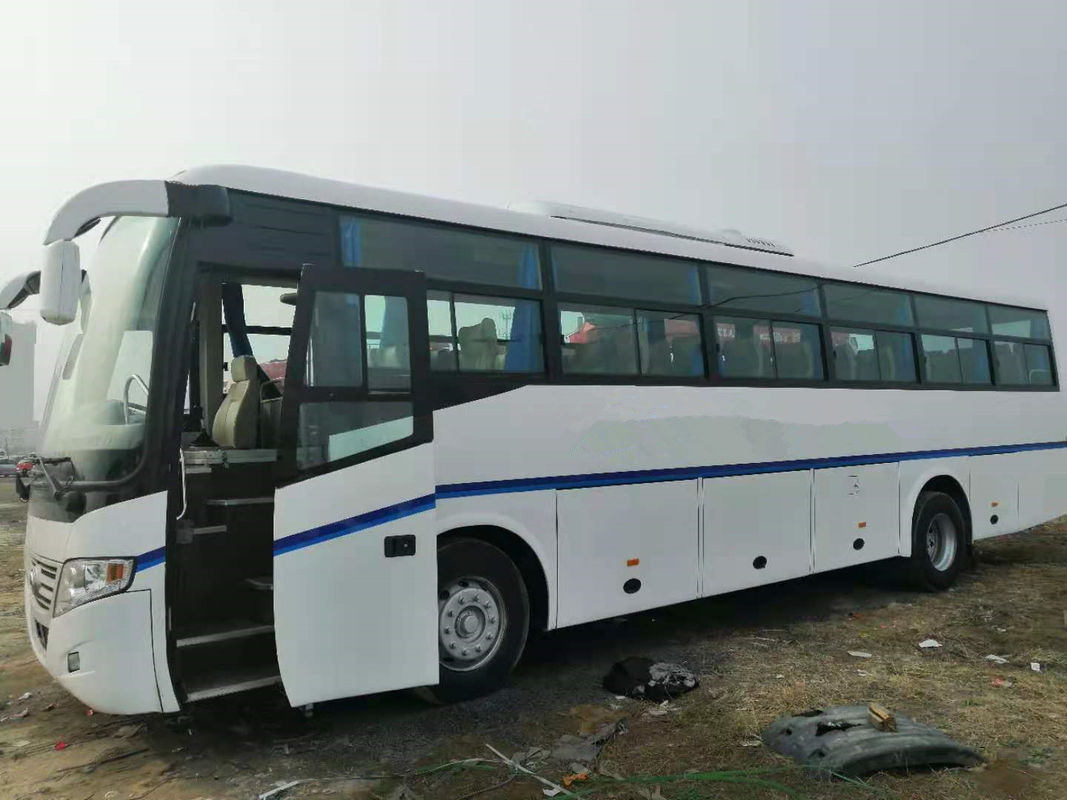 53 Seats 2012 Year Used Yutong Bus ZK6112D Diesel Engine RHD Driver Steering No Accident