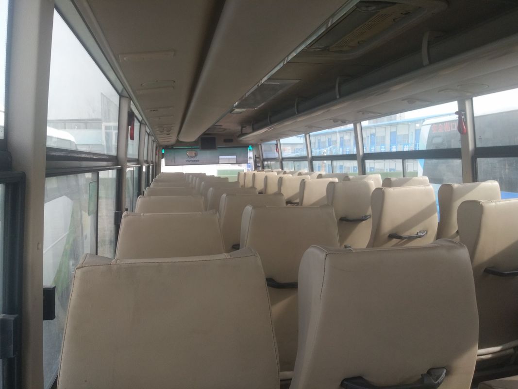 55 Seats 2013 Year Used Yutong Bus ZK6112D Diesel Engine LHD Driver Steering No Accident