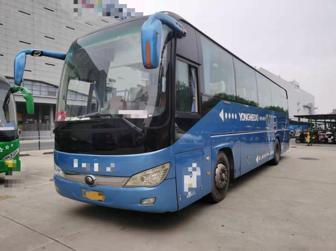 Used Yutong Bus Zk6119 47 Seats Airbag Chassis Euro IV Yuchai Engine Double Doors Left Hand Drive Used Tour Bus