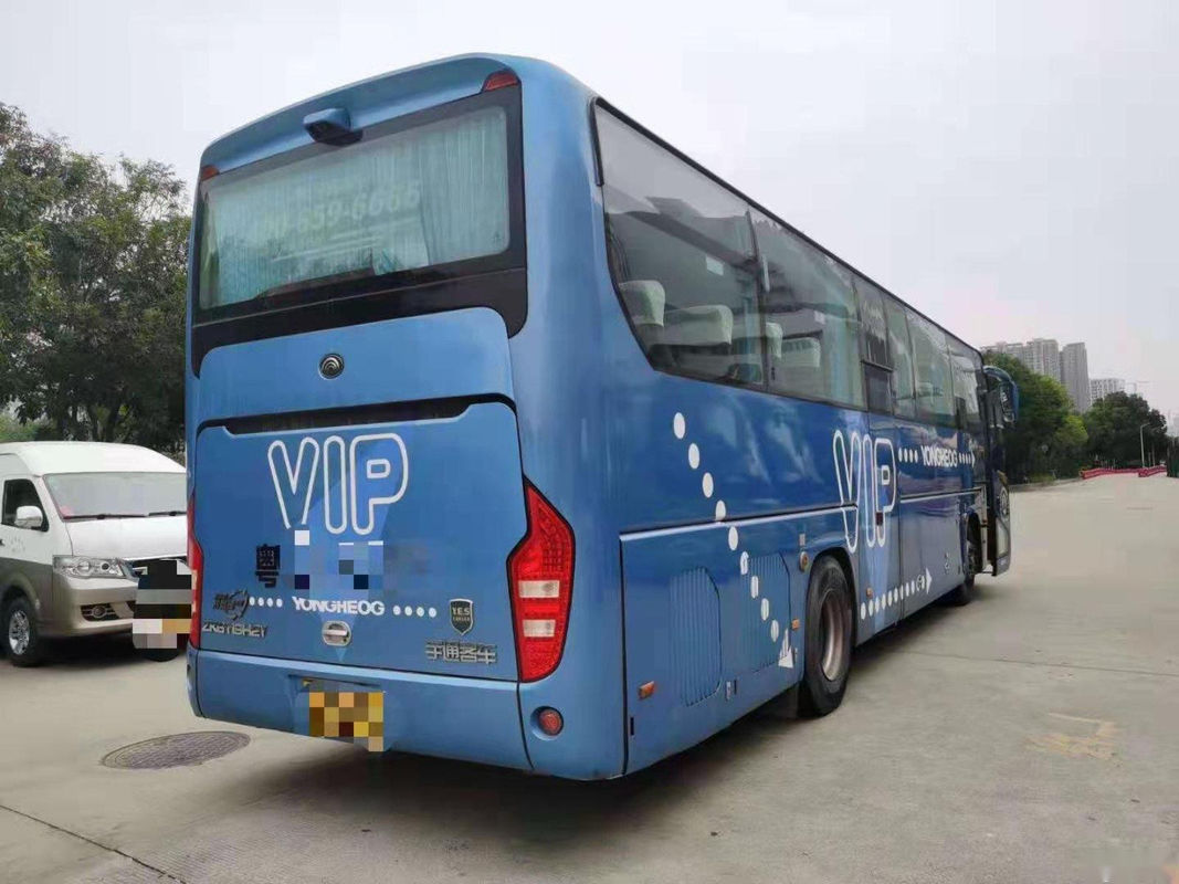 Used Yutong Bus Zk6119 47 Seats Airbag Chassis Euro IV Yuchai Engine Double Doors Left Hand Drive Used Tour Bus
