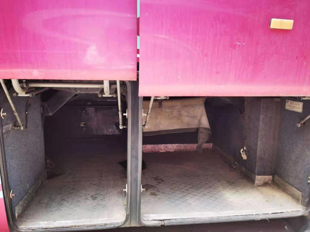 Used Tour Bus Yutong Model ZK6110 47 Seats Double Doors Yuchai Engine Euro III Nude Packing Left Steering