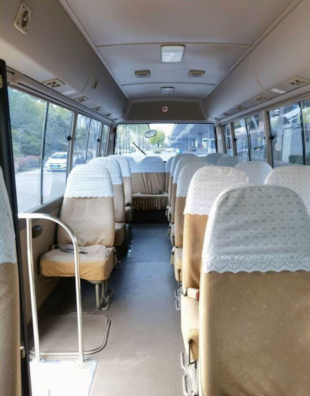 2010 Year 20 Seats Used Coaster Bus ,Used Mini Bus Toyota Coaster Bus With 2TR Gasoline Engine In Good Condition