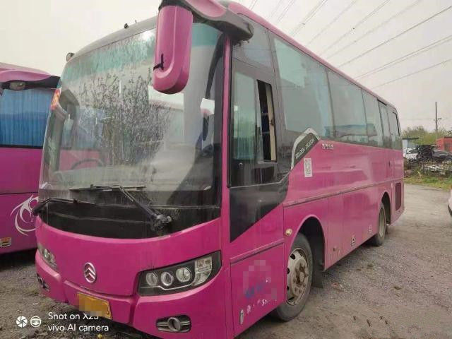 Current Golden Dragon XML6807 Used Coach Bus 33 Seats Used Bus Diesel Engine 140kw No Accident LHD Bus