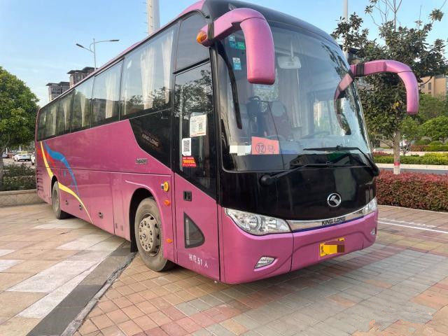 Renew 2015 Year Used King Long XMQ6113 Coach Bus 51 Seats Used Bus Diesel Engine No Accident LHD Bus