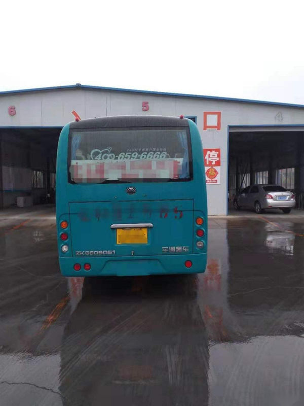 Used Mini Bus Yutong ZK6609D 19 Seats Diesel Front Engine Steel Chassis Euro V Left Hand Drive Used Passenger Bus