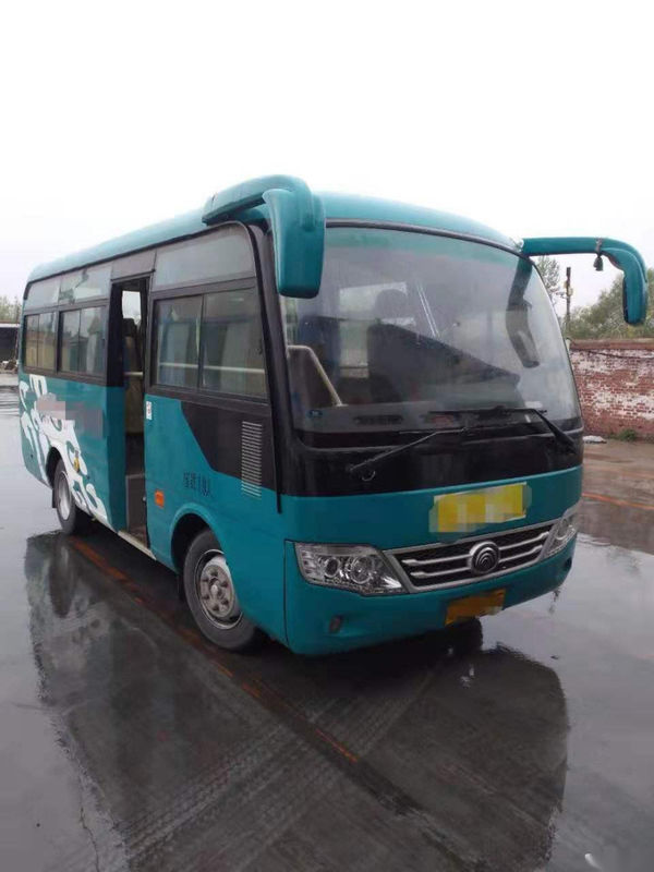 Used Mini Bus Yutong ZK6609D 19 Seats Diesel Front Engine Steel Chassis Euro V Left Hand Drive Used Passenger Bus