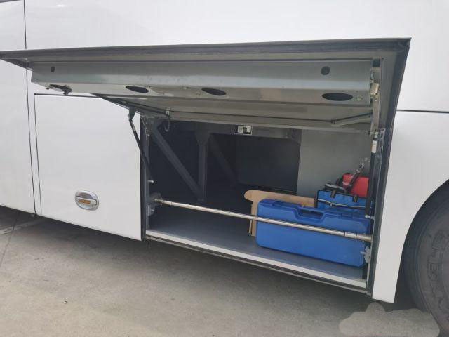Used Kinglong Bus 44 Seats New Brand Double Doors Airbag Chassis