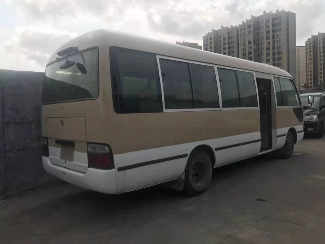 2010 Year 23 Seats Used Coaster Bus , LHD Used Mini Bus Toyota Coaster Bus With Diesel Engine , Left Steering