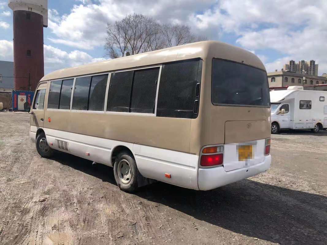 2010 Year 23 Seats Used Coaster Bus , LHD Used Mini Bus Toyota Coaster Bus With Diesel Engine , Left Steering