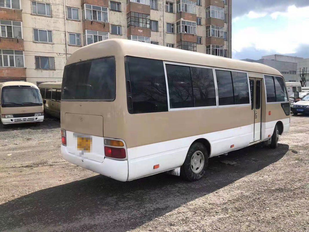 2010 Year 23 Seats Used Coaster Bus , LHD Used Mini Bus Toyota Coaster Bus With Diesel Engine , Left Steering