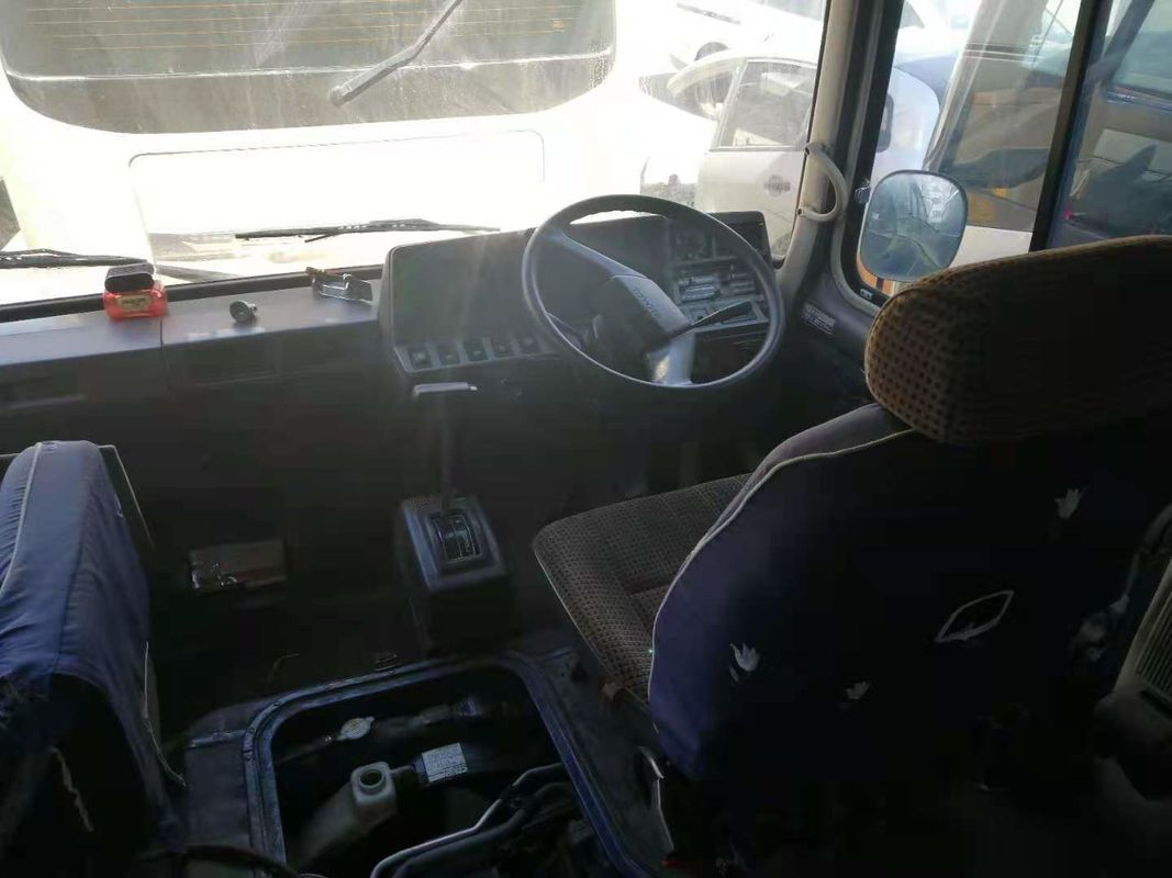 Right Hand Drive Used Coaster Bus Toyota Brand 23/29seats Low Kilometer 1hz Engine