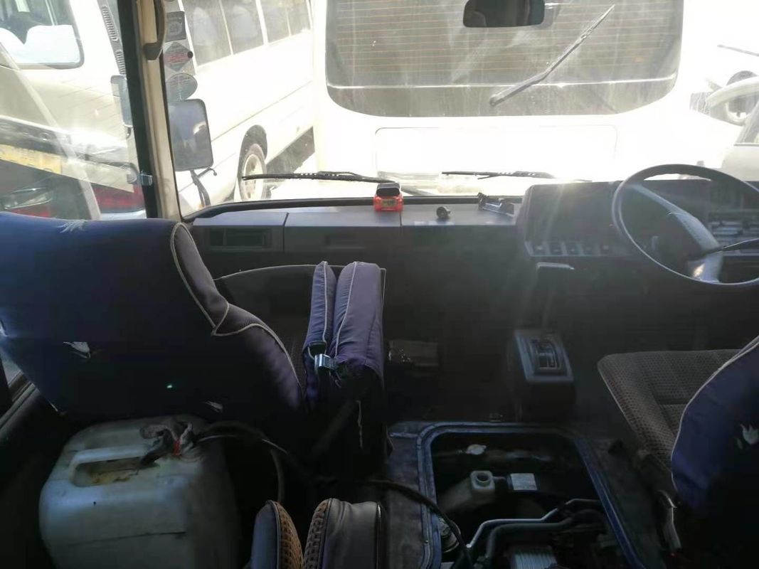 Right Hand Drive Used Coaster Bus Toyota Brand 23/29seats Low Kilometer 1hz Engine
