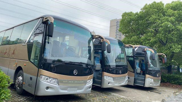 2015 Year 47 Seats Used Passenger Coaches Golden Dragon Brand XML6103J38 Model 232HP Power Left Hand Steering