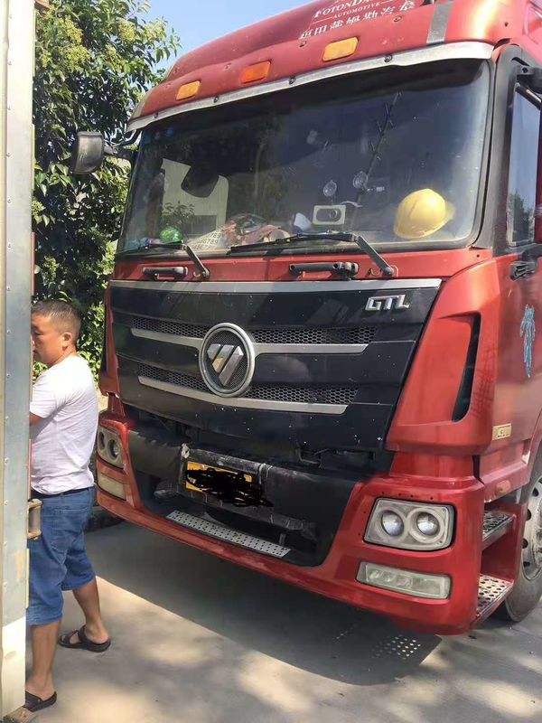 Used China Foton AumanTractor Truck 430HP Trailer Tractor 50 Ton 6X4 Year 2015 Second Hand
