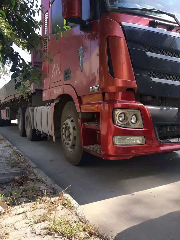 Used China Foton AumanTractor Truck 430HP Trailer Tractor 50 Ton 6X4 Year 2015 Second Hand
