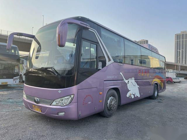 Used Yutong Bus ZK6119 CNG  WP.270 Engine Airbag Chassis Double Doors 47 Seats Retarder