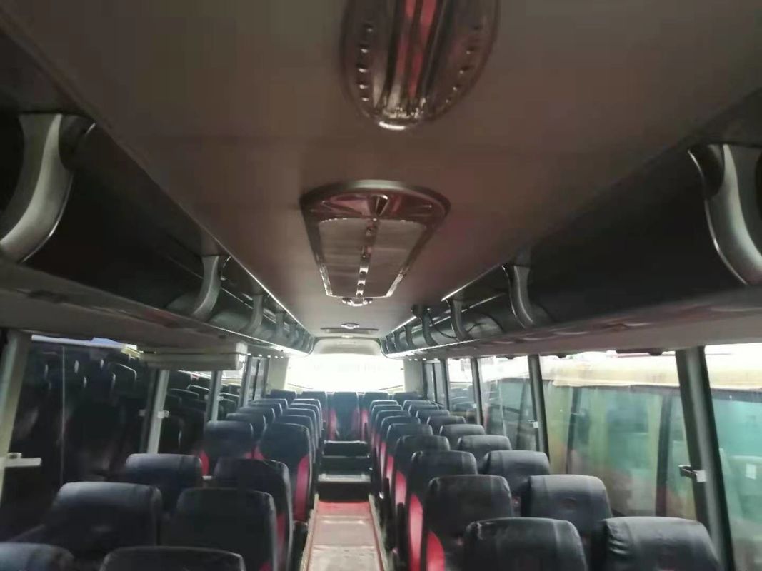 Used Yutong Coach ZK6127 55 Seats Left Seerting Airbag Chassis Rear Engine Euro III Used Tour Bus For Africa