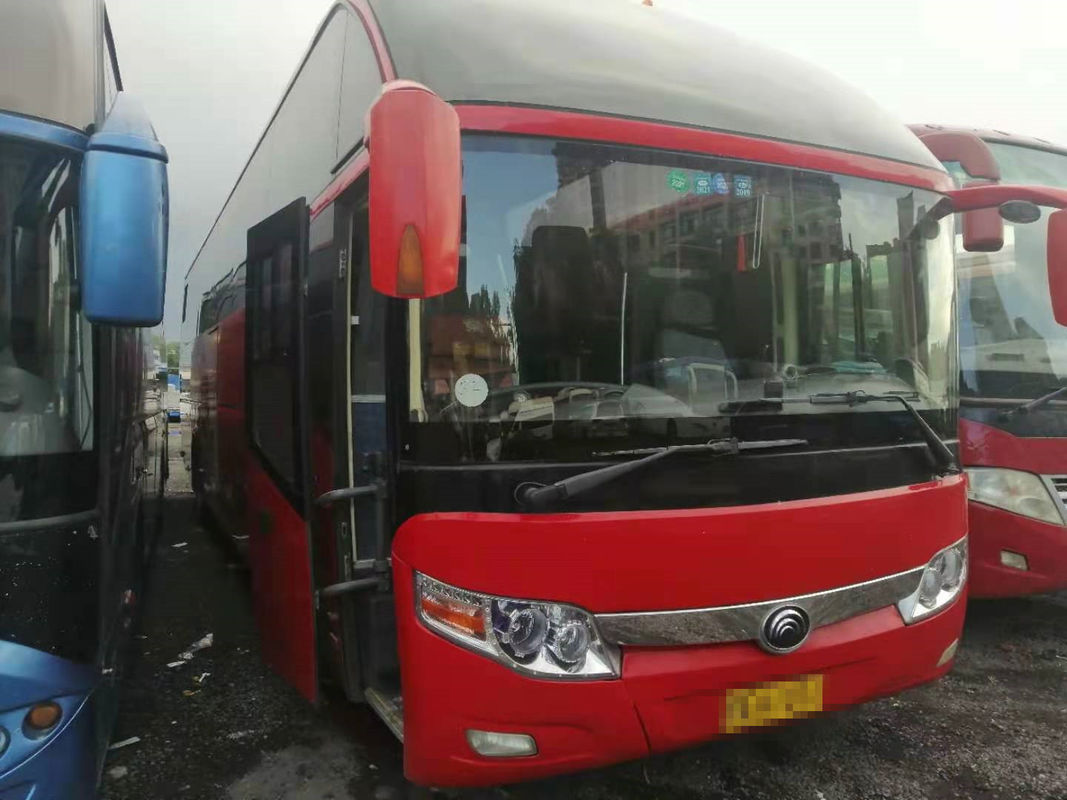 Used Yutong Coach ZK6127 55 Seats Left Seerting Airbag Chassis Rear Engine Euro III Used Tour Bus For Africa