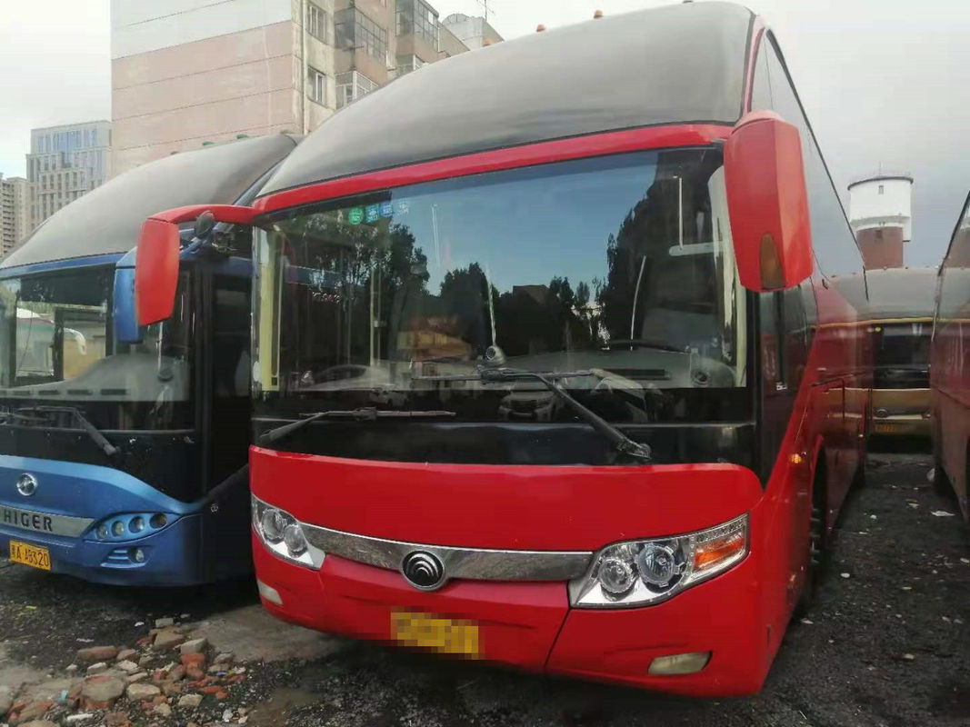 Used Yutong Coach ZK6127 55 Seats Left Seerting Airbag Chassis Rear Engine Euro III Used Tour Bus For Africa