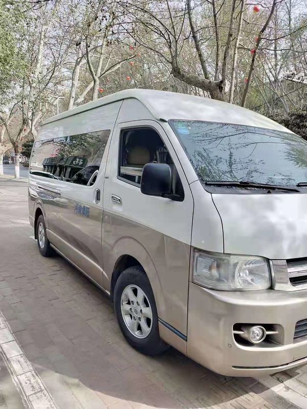 2007 Year 13 Seats Gasoline Toyota Hiace Used Mini Bus With Luxury Seat Automatic Transmission High Roof