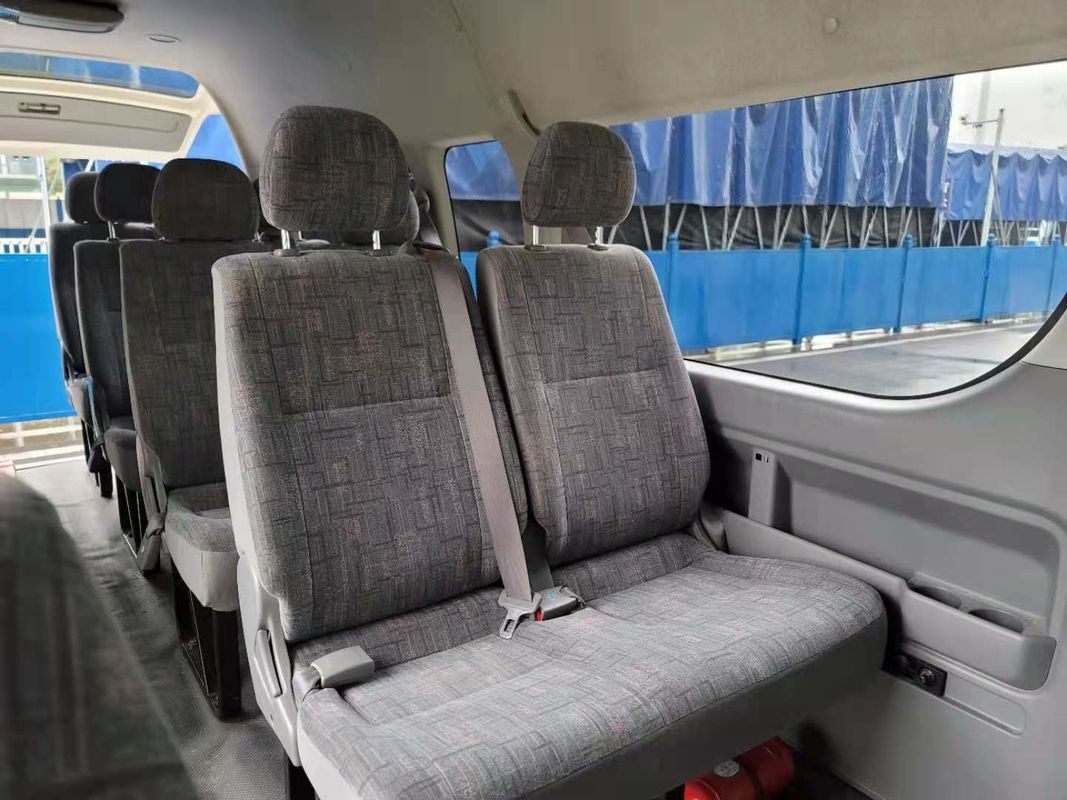 2012 Year 13 Seats Gasoline Toyota Hiace Used Mini Bus With Luxury Seat High Roof For Business