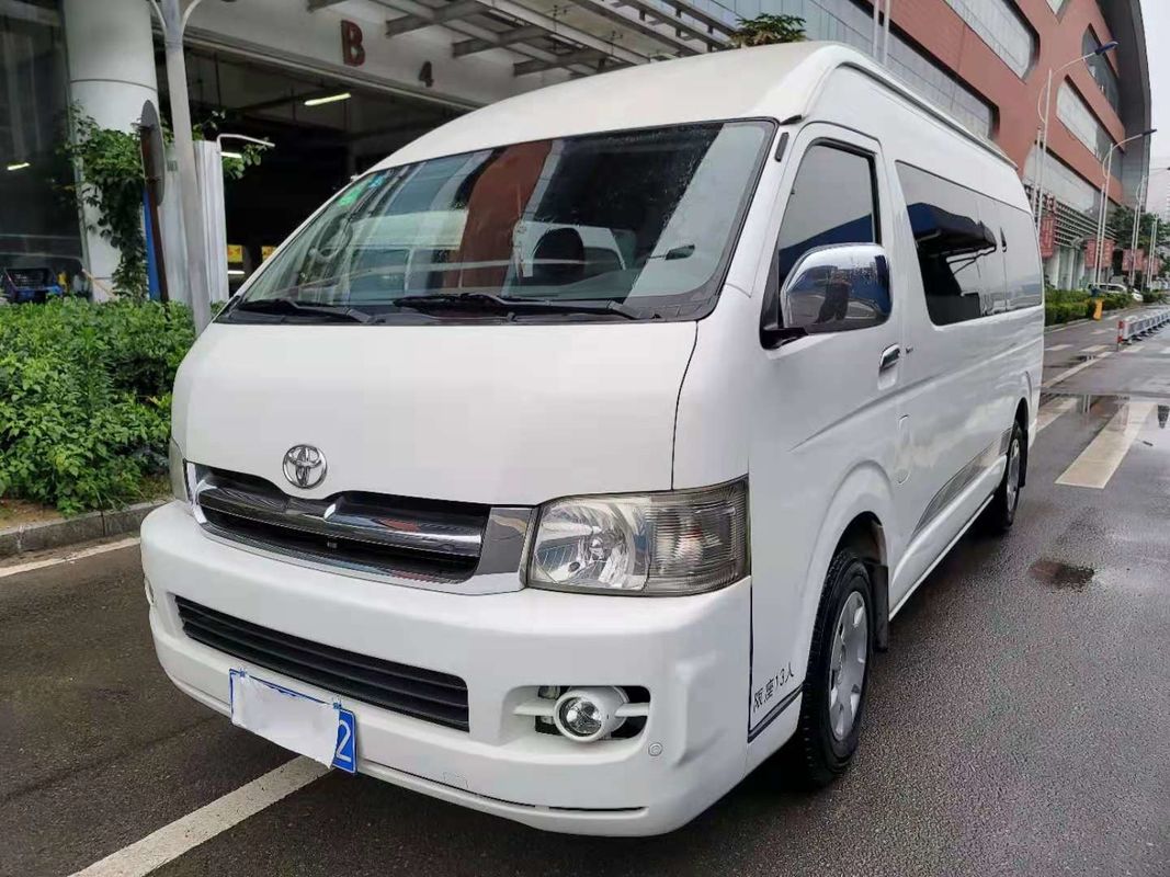 2012 Year 13 Seats Gasoline Toyota Hiace Used Mini Bus With Luxury Seat High Roof For Business