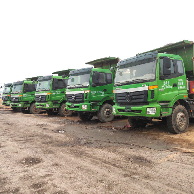 375HP China 6X4 8X4 FOTON AUMAN Dump Truck Used 50 Ton LHD RHD Price