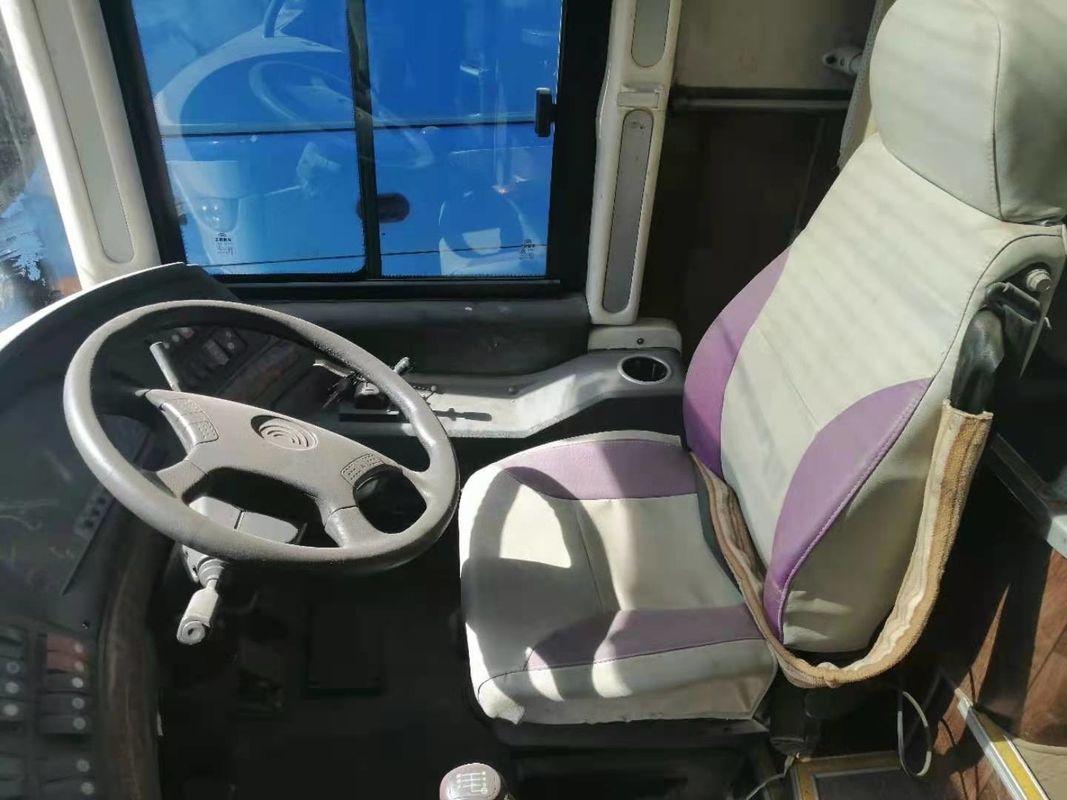 Used Tour Bus Yutong Brand ZK6127 Right Hand Drive 55 Seats Rear Engine Used Coach Bus Double Doors