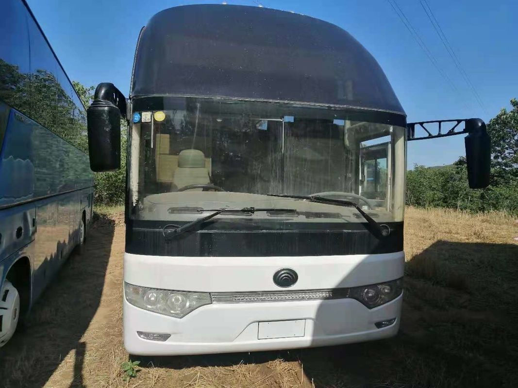 Used Tour Bus Yutong Brand ZK6127 Right Hand Drive 55 Seats Rear Engine Used Coach Bus Double Doors