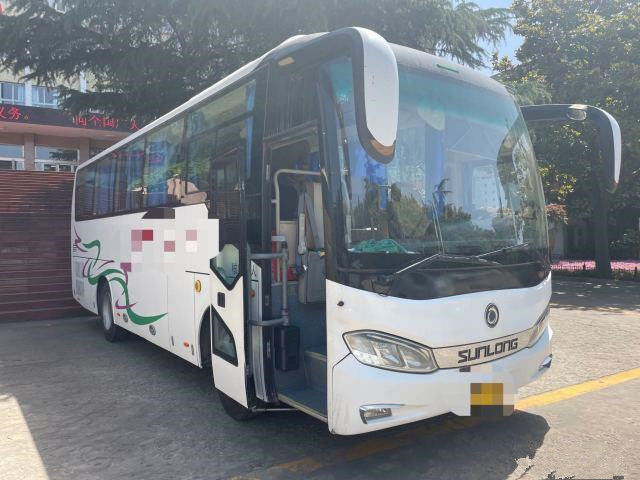 39 Seats Used Coach Bus 2016 Year SLK6873 Shenlong Brand With Excellent Diesel Engine