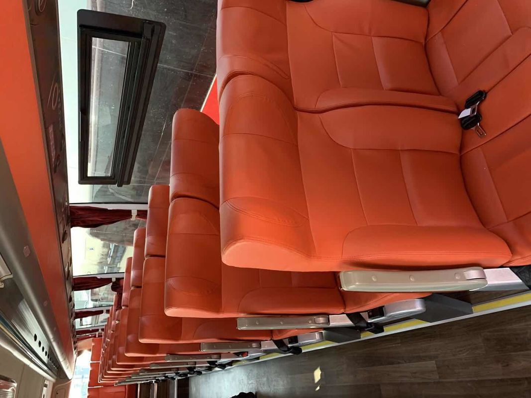 Used Zhongtong Bus LCK6128 New Bus 56 Seats double Doors Big Compartment Rear Engine