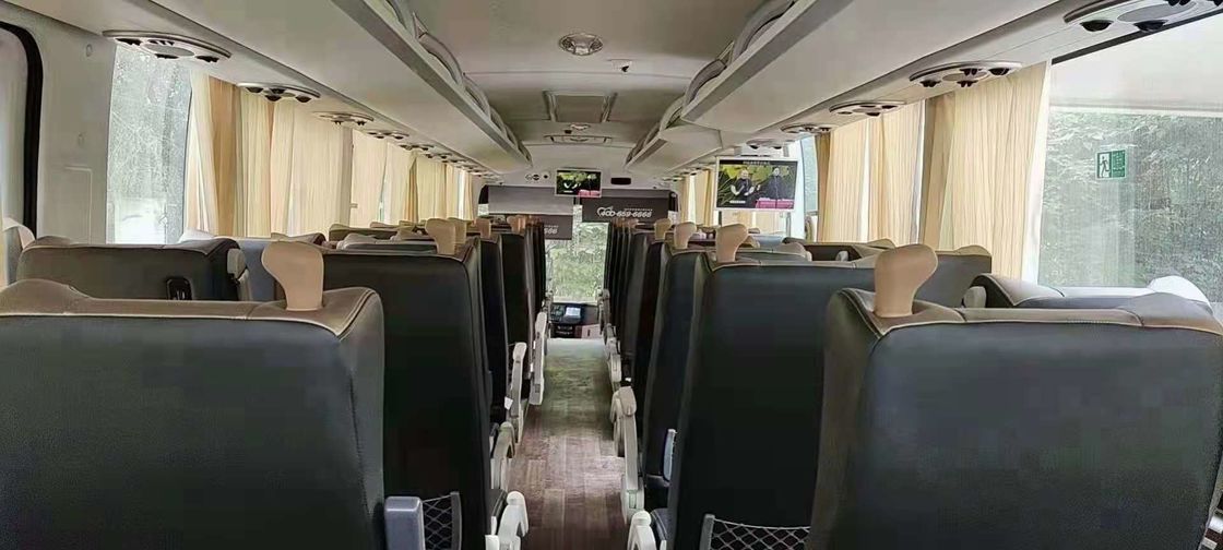 Used Yutong Coach ZK6120 50 Seats 2020 Year Used Passenger Bus Double Doors Low Kilometer